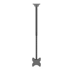 Neomounts CL35-340BL22 Dual Monitor/TV Mount Ceiling | Adjustable Height, Rotate, Tilt, Swivel | 23-42 " | Maximum weight (capac