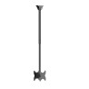 Neomounts CL35-340BL22 Dual Monitor/TV Mount Ceiling | Adjustable Height, Rotate, Tilt, Swivel | 23-42 " | Maximum weight (capac