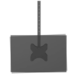 Neomounts CL35-340BL22 Dual Monitor/TV Mount Ceiling | Adjustable Height, Rotate, Tilt, Swivel | 23-42 " | Maximum weight (capac