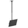 Neomounts CL35-440BL16L Monitor/TV Mount Ceiling | Adjustable Height, Rotate, Tilt, Swivel | 37-70 " | Maximum weight (capacity)