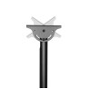 Neomounts NM-C440DBLACK Dual monitor/TV mount ceiling | Adjustable Height, Rotate, Tilt, Swivel | 32-60 " | Maximum weight (capa