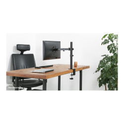 Neomounts Desk Mount | FPMA-D550BLACK Monitor Arm | Adjustable Height, Rotate, Tilt, Swivel | 10-32 " | Maximum weight (capacity