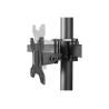 Neomounts Desk Mount | FPMA-D550D3BLACK Monitor Arm | Adjustable Height, Rotate, Tilt, Swivel | 10-27 " | Maximum weight (capaci