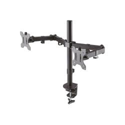 Neomounts Desk Mount | FPMA-D550DBLACK Monitor Arm | Adjustable Height, Rotate, Tilt, Swivel | 10-32 " | Maximum weight (capacit
