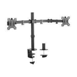 Neomounts Desk Mount | FPMA-D550DBLACK Monitor Arm | Adjustable Height, Rotate, Tilt, Swivel | 10-32 " | Maximum weight (capacit