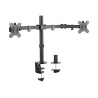 Neomounts Desk Mount | FPMA-D550DBLACK Monitor Arm | Adjustable Height, Rotate, Tilt, Swivel | 10-32 " | Maximum weight (capacit