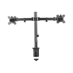 Neomounts Desk Mount | FPMA-D550DBLACK Monitor Arm | Adjustable Height, Rotate, Tilt, Swivel | 10-32 " | Maximum weight (capacit