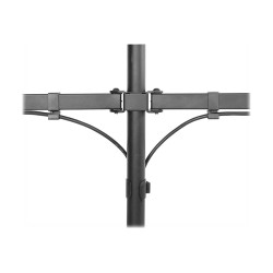 Neomounts Desk Mount | FPMA-D550DBLACK Monitor Arm | Adjustable Height, Rotate, Tilt, Swivel | 10-32 " | Maximum weight (capacit