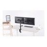 Neomounts Desk Mount | FPMA-D550DBLACK Monitor Arm | Adjustable Height, Rotate, Tilt, Swivel | 10-32 " | Maximum weight (capacit