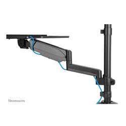 Neomounts Desk Mount | DS90-325BL1 Sit-stand workstation desk | Adjustable Height, Rotate, Tilt, Swivel | 17-32 " | Maximum weig