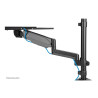 Neomounts Desk Mount | DS90-325BL1 Sit-stand workstation desk | Adjustable Height, Rotate, Tilt, Swivel | 17-32 " | Maximum weig