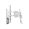 Neomounts Floor stand | FL50-525WH1 TV trolley | Adjustable Height | 55-86 " | Maximum weight (capacity) 76 kg | White