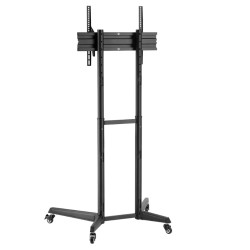 Neomounts Floor stand | FL50-540BL1 TV trolley | Adjustable Height, Tilt | 37-70 " | Maximum weight (capacity) 50 kg | Black