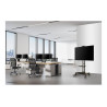 Neomounts Floor stand | NM-M1700BLACK TV trolley | Adjustable Height | 32-75 " | Maximum weight (capacity) 50 kg | Black