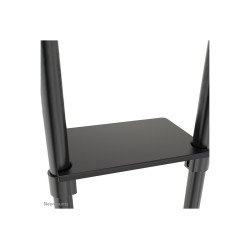 Neomounts Floor stand | NS-M1250BLACK TV trolley | Rotate, Tilt | 37-70 " | Maximum weight (capacity) 70 kg | Black