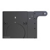 Neomounts Floor stand | NS-M1250BLACK TV trolley | Rotate, Tilt | 37-70 " | Maximum weight (capacity) 70 kg | Black