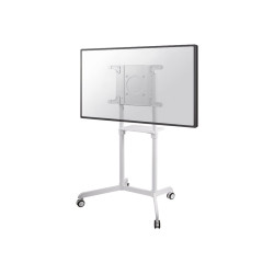 Neomounts Floor stand | NS-M1250WHITE TV trolley | Rotate, Tilt | 37-70 " | Maximum weight (capacity) 70 kg | White