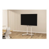 Neomounts Floor stand | NS-M1250WHITE TV trolley | Rotate, Tilt | 37-70 " | Maximum weight (capacity) 70 kg | White