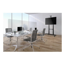 Neomounts Floor stand | PLASMA-M1950E TV trolley | Adjustable Height, Tilt | 60-100 " | Maximum weight (capacity) 100 kg | Black