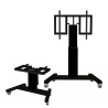 Neomounts Floor stand | PLASMA-M2500TBLACK TV trolley | Adjustable Height, Tilt | 42-100 " | Maximum weight (capacity) 150 kg | 