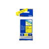 Brother | TZe-651 Laminated Tape | Black On Yellow | TZe | 8 m | 2.4 cm