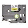 Brother | TZe-651 Laminated Tape | Black On Yellow | TZe | 8 m | 2.4 cm