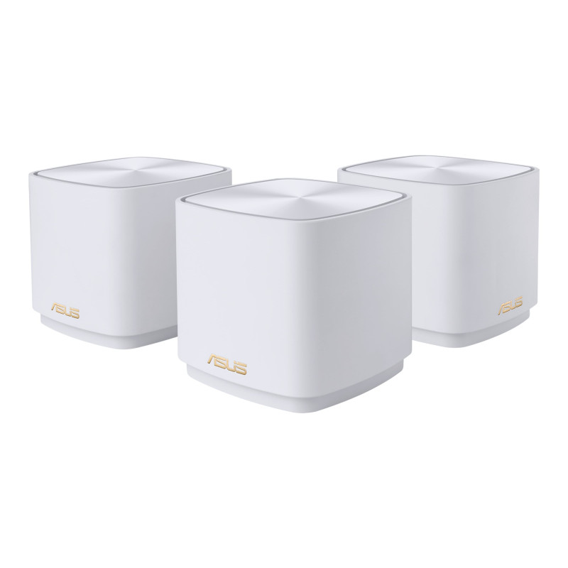 XD5 EU+UK 3PK Router | ZenWiFi XD5 | 802.11ax | 574+2402 Mbit/s | 10/100/1000 Mbit/s | Ethernet LAN (RJ-45) ports 1 | Mesh Suppo