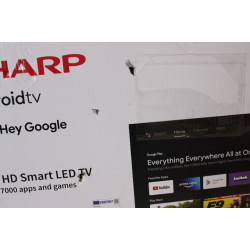 Sharp | 40FH2EA | 40" (101 cm) | Smart TV | Android TV | FHD | Black | DAMAGED PACKAGING