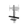 Neomounts AV1-825BL Videobar and multimedia kit - universal | Adjustable Height | Maximum weight (capacity) 9 kg | Black
