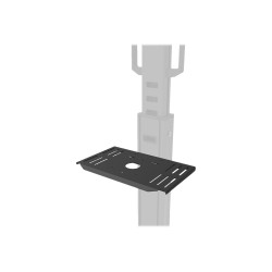 Neomounts AV1-825BL Videobar and multimedia kit - universal | Adjustable Height | Maximum weight (capacity) 9 kg | Black