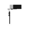 Neomounts AV1-825BL Videobar and multimedia kit - universal | Adjustable Height | Maximum weight (capacity) 9 kg | Black