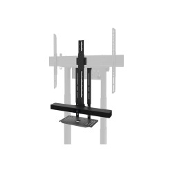 Neomounts AV1-875BL Videobar and multimedia kit - universal | Maximum weight (capacity) 9 kg | Black