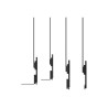 Neomounts AV2-500BL Videobar kit | 43-110 " | Maximum weight (capacity) 10 kg | Black