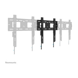 Neomounts Wall mount | WL30-750BL14 Heavy duty wall mount | Adjustable Height | 32-75 " | Maximum weight (capacity) 100 kg | Bla