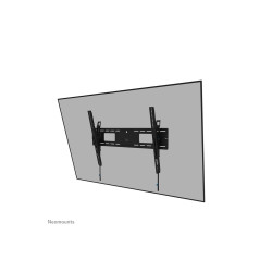 Neomounts Wall mount | WL35-750BL18 Heavy duty wall mount | Adjustable Height, Tilt | 43-98 " | Maximum weight (capacity) 125 kg