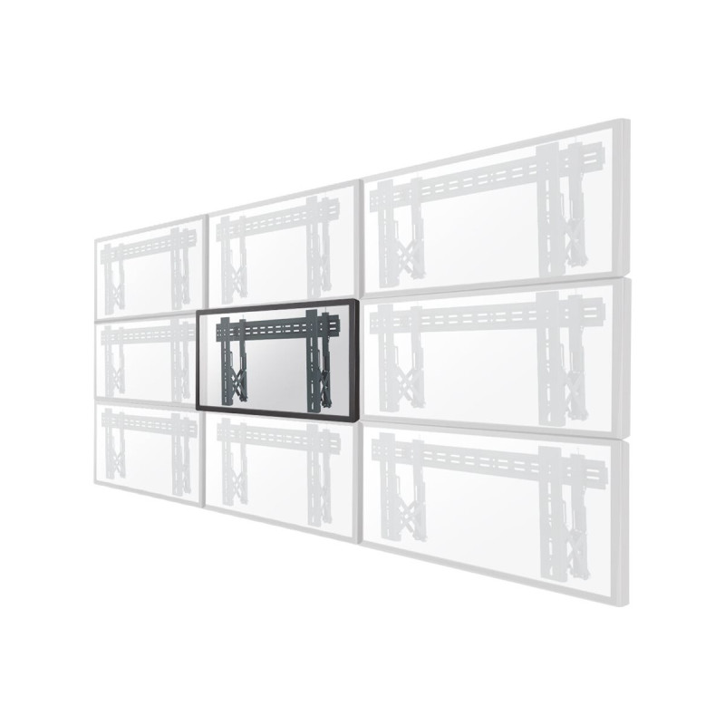 Neomounts Wall mount | LED-VW1000BLACK Videowall wall mount | 40-75 " | Maximum weight (capacity) 50 kg | Black