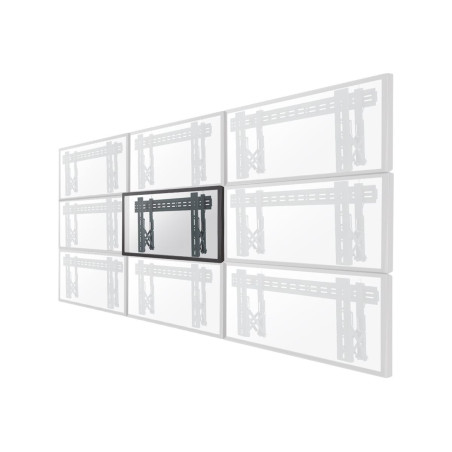 Neomounts Wall mount | LED-VW1000BLACK Videowall wall mount | 40-75 " | Maximum weight (capacity) 50 kg | Black