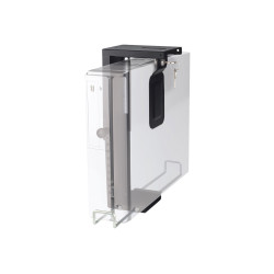 Neomounts CPU-D075BLACK/LK CPU holder | Adjustable Height | Maximum weight (capacity) 10 kg | Black