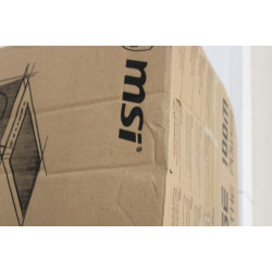SALE OUT. MSI MAG FORGE 100M PC Case, Mid-Tower, USB 3.2, Black | MSI | MAG FORGE 100M | Black | ATX | DAMAGED PACKAGING | Power