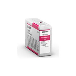Epson T85030N Singlepack ink, Vivid Magenta | Epson Epson | T8503 | Epson T8503 - vivid magenta - original - ink cartridge | Ink