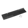 Lanberg 19" cable entry brush panel | AK-1102-B | Black