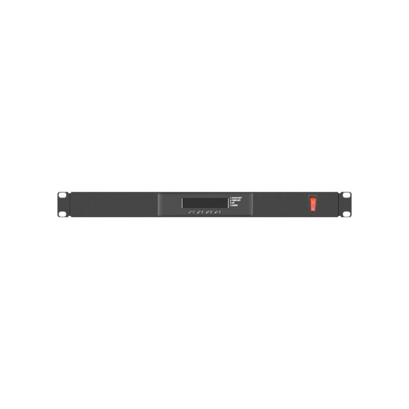 Lanberg 19" fan unit/ventilation panel with LCD 4 fans + thermostat 230V | AK-1503-B | Black