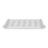 Lanberg 19" fixed shelf 1U/483x315mm, max load capacity up to 25kg | AK-1008-S | Grey