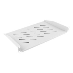 Lanberg 19" fixed shelf 1U/483x315mm, max load capacity up to 25kg | AK-1008-S | Grey