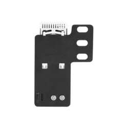 Lanberg Closed-loop thermostat 10A for rack cabinets with 19" ear and terminal block, gray | Lanberg