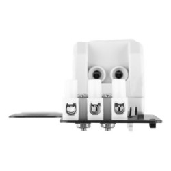 Lanberg Closed-loop thermostat 10A for rack cabinets with 19" ear and terminal block, gray | Lanberg