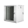 Lanberg Rack cabinet 19" double-section wall-mount 12U/600x600 (flat pack), grey | Lanberg