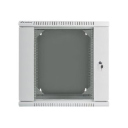 Lanberg Rack cabinet 19" double-section wall-mount 12U/600x600 (flat pack), grey | Lanberg