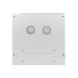 Lanberg Rack cabinet 19" double-section wall-mount 12U/600x600 (flat pack), grey | Lanberg