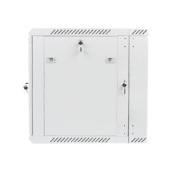 Lanberg Rack cabinet 19" double-section wall-mount 12U/600x600 (flat pack), grey | Lanberg